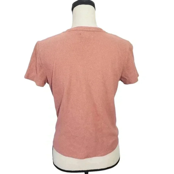 Madewell Texture & Thread Modern Tie Front Top - Picture 5 of 7